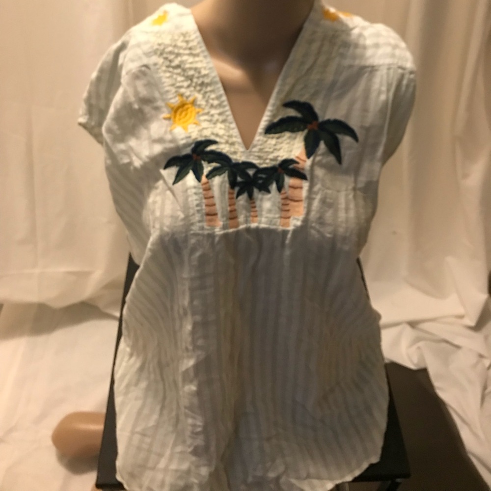 Cute madewell Top with embroideries